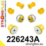 Strongflex front suspension and rear beam bush kit SPORT for SEAT MII / SKODA CITIGO