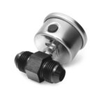 Nuke Performance AN-6 Male Pressure Gauge Adapter, 1/8 NPT