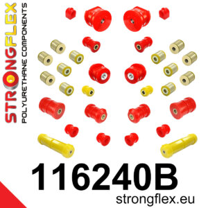 Strongflex full suspension bush kit for MERCEDES-BENZ C-CLASS 202 / MERCEDES-BENZ CLK W208