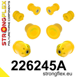 Strongflex front suspension and rear beam bush kit SPORT for SEAT Ibiza / SKODA ROOMSTER 5J