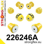 Strongflex front suspension and rear beam bush kit SPORT for AUDI Q2 GA / SEAT Ateca KH