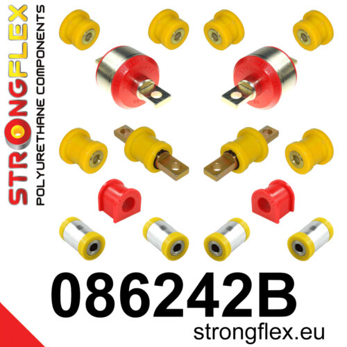 Strongflex rear suspension bush kit for HONDA CR-V RD