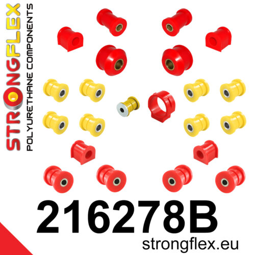 Strongflex full suspension bush kit for TOYOTA Celica T200