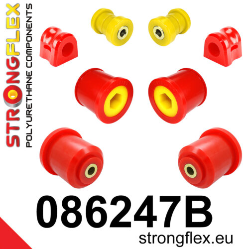 Strongflex front suspension and rear beam bush kit for HONDA CIVIC FN