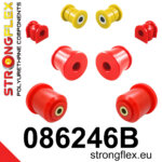 Strongflex front suspension and rear beam bush kit for HONDA Jazz / HONDA Insight