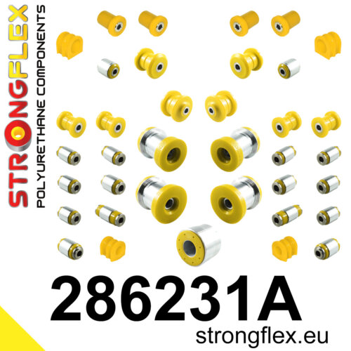 Strongflex Cjeloviti komplet čahura ovjesa SPORT za INFINITI Q50 V37 / INFINITI Q60 CV37