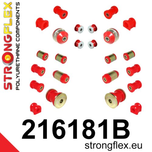 Strongflex full suspension bush kit for TOYOTA Celica T230