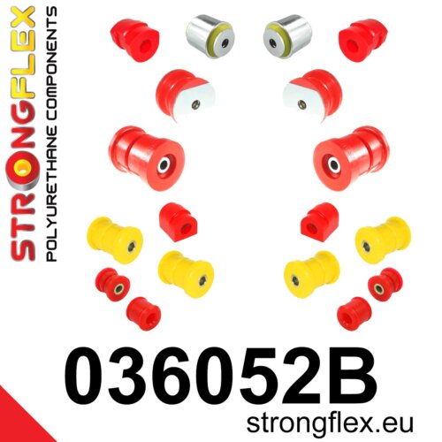 Strongflex complete polyurethane suspension bush kit for BMW 5 E28 / BMW 6 E24