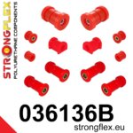 Strongflex rear suspension bush kit for BMW 3 E36 / BMW Z3 E36