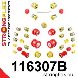 Strongflex complete polyurethane suspension bush kit for MERCEDES-BENZ SLK 172