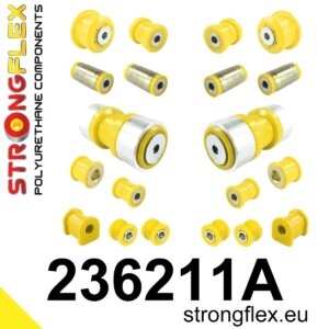 Strongflex Komplet čahura stražnjeg ovjesa SPORT za VOLVO 760 / VOLVO 780