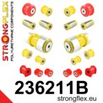 Strongflex rear suspension bush kit for VOLVO 760 / VOLVO 780