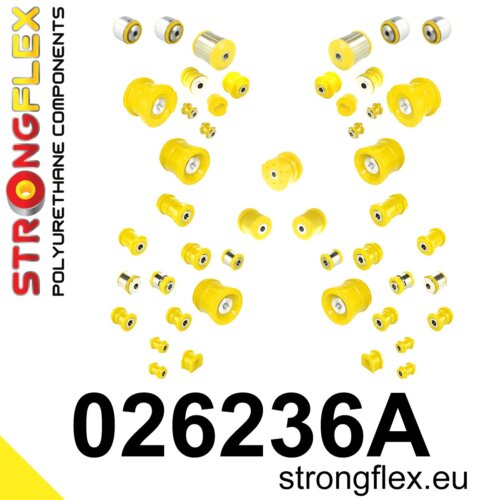 Strongflex full suspension bush kit SPORT for AUDI A6 C6