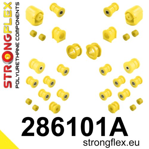 Strongflex full suspension bush kit SPORT for NISSAN 100NX B13 / NISSAN Sunny N16