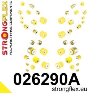 Strongflex Kompletni poliuretanski komplet čahura ovjesa SPORT za AUDI A8 D3 / VOLKSWAGEN PHAETON 3D