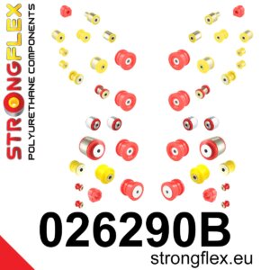 Strongflex Kompletni poliuretanski komplet čahura ovjesa za AUDI A8 D3 / VOLKSWAGEN PHAETON 3D