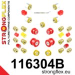 Strongflex complete polyurethane suspension bush kit for MERCEDES-BENZ CLK W209 / MERCEDES-BENZ C-CLASS 203