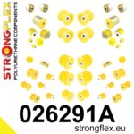 Strongflex complete polyurethane suspension bush kit SPORT for AUDI A4 B5