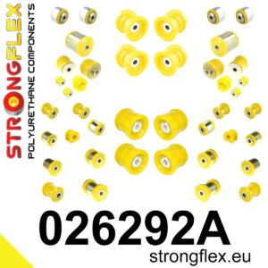 Strongflex Kompletni poliuretanski komplet čahura ovjesa SPORT za AUDI A4 B6 / AUDI A4 B7