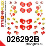 Strongflex complete polyurethane suspension bush kit for AUDI A4 B6 / AUDI A4 B7