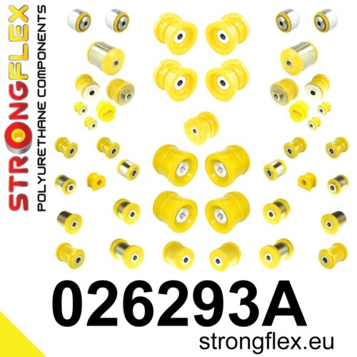 Strongflex complete polyurethane suspension bush kit SPORT for AUDI A4 B6 / AUDI A4 B7