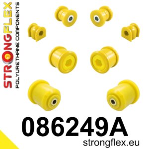 Strongflex front suspension and rear beam bush kit SPORT for HONDA CR-Z ZF1