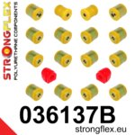 Strongflex rear suspension bush kit for BMW X1 E84