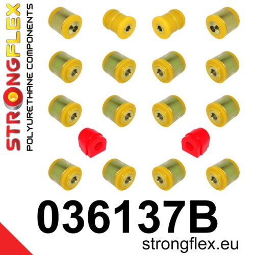 Strongflex rear suspension bush kit for BMW X1 E84