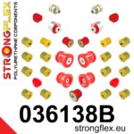 Strongflex complete polyurethane suspension bush kit for BMW X1 E84
