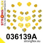 Strongflex complete polyurethane suspension bush kit SPORT for BMW X1 E84