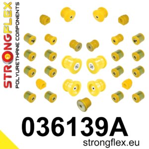 Strongflex Kompletni poliuretanski komplet čahura ovjesa SPORT za BMW X1 E84