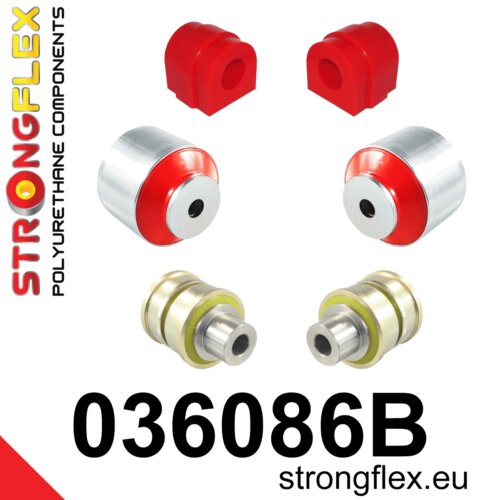 Strongflex front suspension bush kit for BMW 1 E87 / BMW 3 E90