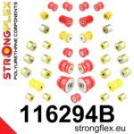 Strongflex complete polyurethane suspension bush kit for MERCEDES-BENZ E-CLASS 211