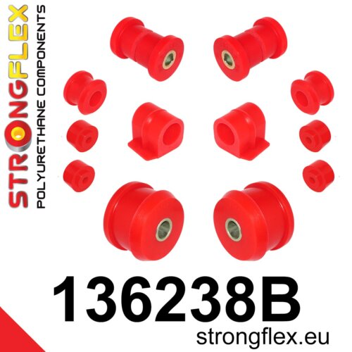 Strongflex front suspension bush kit for OPEL Astra F / OPEL Calibra