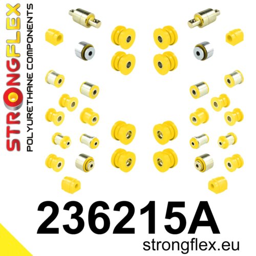 Strongflex full suspension bush kit SPORT for VOLVO S80 I 184 / VOLVO S60 I 384