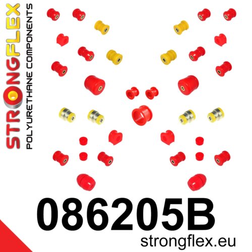 Strongflex full suspension bush kit for HONDA Prelude