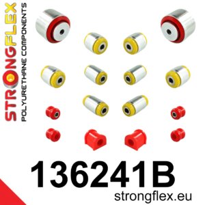 Strongflex Komplet čahura stražnjeg ovjesa za SAAB 9-3 YS3F