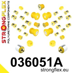 Strongflex Cjeloviti komplet čahura ovjesa SPORT za BMW 1 F20 / BMW 3 F30