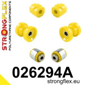 Strongflex front suspension bush kit SPORT for AUDI V8 D11 / AUDI 100 C3