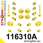 Strongflex complete polyurethane suspension bush kit SPORT for MERCEDES-BENZ /8 W114