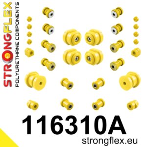 Strongflex complete polyurethane suspension bush kit SPORT for MERCEDES-BENZ /8 W114
