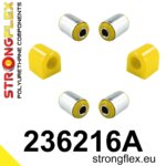 Strongflex front suspension bush kit SPORT for VOLVO C70 I 873 / VOLVO 850 LS