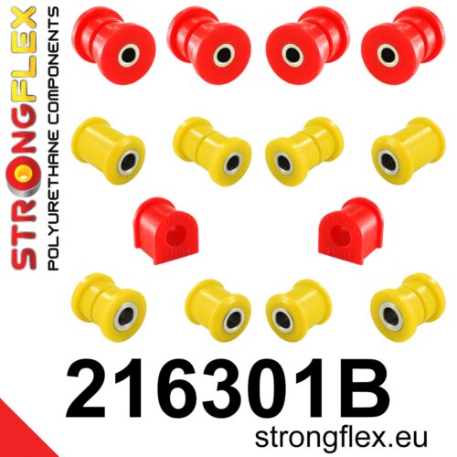 Strongflex Komplet čahura stražnjeg ovjesa za TOYOTA Celica T160