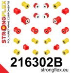 Strongflex full suspension bush kit for TOYOTA Celica T160