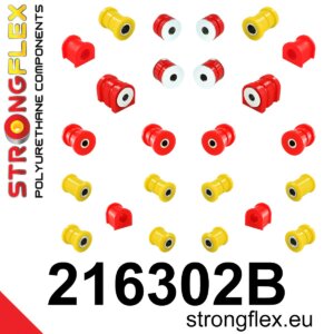 Strongflex Cjeloviti komplet čahura ovjesa za TOYOTA Celica T160