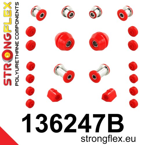 Strongflex front suspension bush kit for OPEL Commodore A / OPEL Rekord A