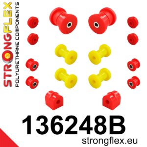 Strongflex Komplet čahura stražnjeg ovjesa za OPEL Rekord A / OPEL Rekord B