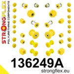 Strongflex complete polyurethane suspension bush kit SPORT for OPEL Rekord A / OPEL Rekord B