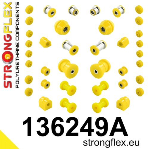 Strongflex complete polyurethane suspension bush kit SPORT for OPEL Rekord A / OPEL Rekord B