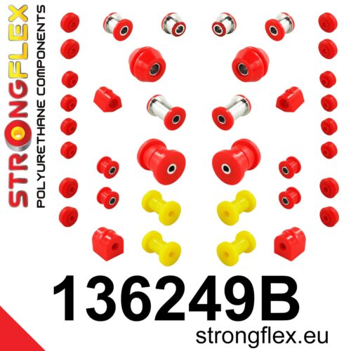 Strongflex complete polyurethane suspension bush kit for OPEL Rekord A / OPEL Rekord B